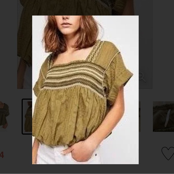 Free People wandering skies top - Picture 3 of 7